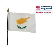 Cyprus Stick Flag - 4x6"