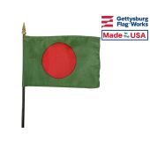 Bangladesh Stick Flag - 4x6"
