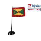 4x6" Grenada Stick Flag