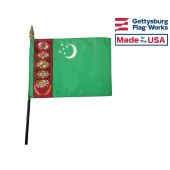 Turkmenistan Stick Flag