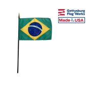 Brazil Stick Flag