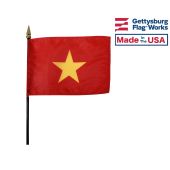Vietnam Stick Flag - 4x6"