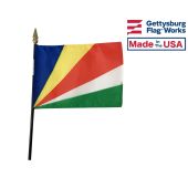 Seychelles Stick Flag - 4x6"