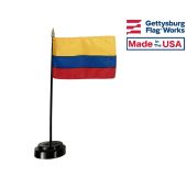 Colombia Stick Flag - 4x6"