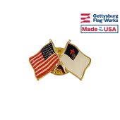 Christian Lapel Pin (with US Flag)