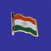 India Lapel Pin (Single Waving Flag)