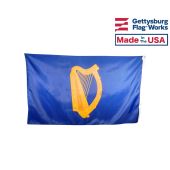 Ireland Historical Blue Harp Flag - Presidential Flag of Ireland