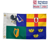 4 Irish Provinces Flag 
