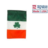 Irish Shamrock Garden Flag