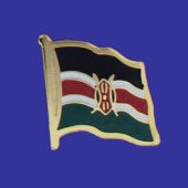 Kenya Lapel Pin (Single Waving Flag)
