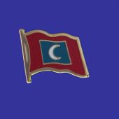 Maldives Lapel Pin (Single Waving Flag)