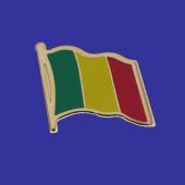 Mali Lapel Pin (Single Waving Flag)