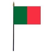 Mayo County Stick Flag (Ireland) - 4x6"
