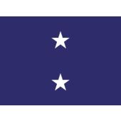 Navy Rear Admiral (2 Star) - Indoor Naval Officer Flags