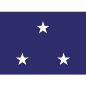 Navy Vice Admiral (3 Star ) - Naval Officer Outdoor Flags