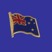 New Zealand Lapel Pin (Single Waving Flag)