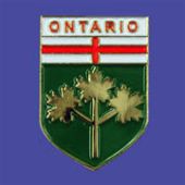 Ontario Lapel Pin (Shield)