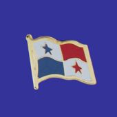 Panama Lapel Pin (Single Waving Flag)