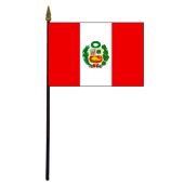 Shop Peru Flags & Peruvian Flag Lapel Pins | Fast Shipping