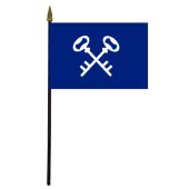 Quartermaster Stick Flag - 4x6"