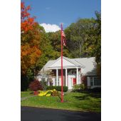 All About Fiberglass In-Ground Flagpoles
