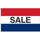 Sale Flag – Red/White/Blue