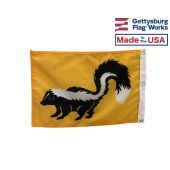 Skunk Flag - 12x18"