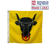 Uri Switzerland City Flag (Bull Flag)