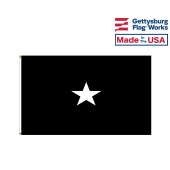 Space Force 1 star officer outdoor flag