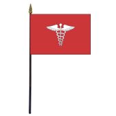 Surgeon Stick Flag - 4x6"