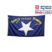 Terry's Texas Rangers Flag 1861 (Large White Star) - 3x5'