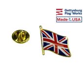 United Kingdom Lapel Pin (Single Waving Flag)