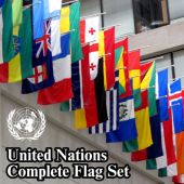 United Nations (UN) Flag Set