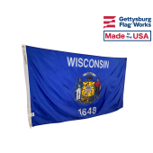 Wisconsin Flag - outdoor