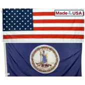 VIRGINIA & BATTLE-TOUGH® AMERICAN FLAG COMBO PACK