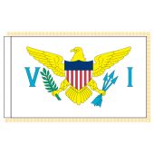 US Virgin Islands Flag - Indoor