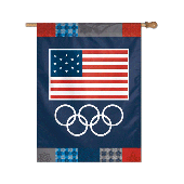 USOC Olympic Rings Banner