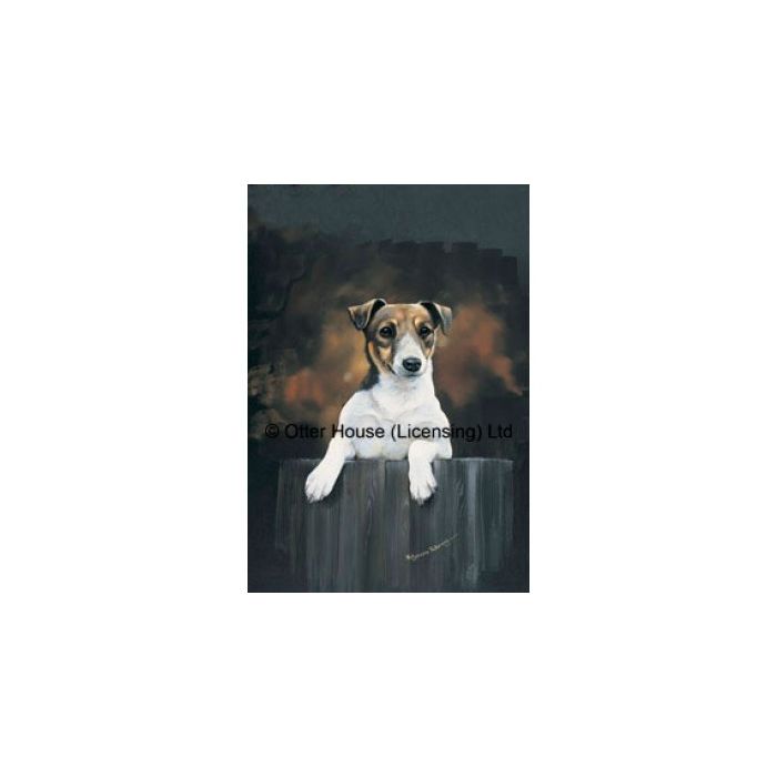 Jack Russell House Banner (Painting)