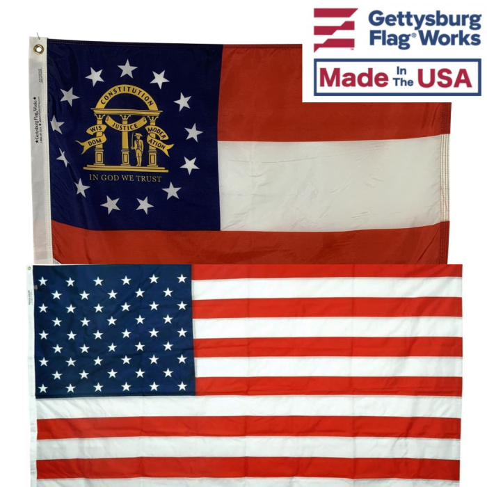 Georgia & Battle-Tough® American Flag Combo Pack