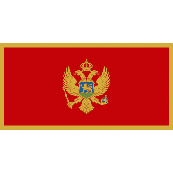 Montenegro Indoor and Parade Flag
