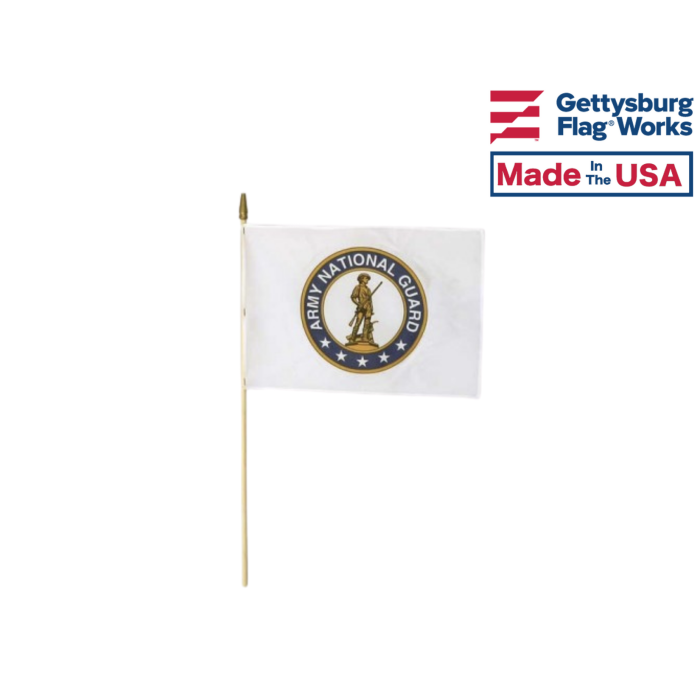 Army National Guard Stick Flag
