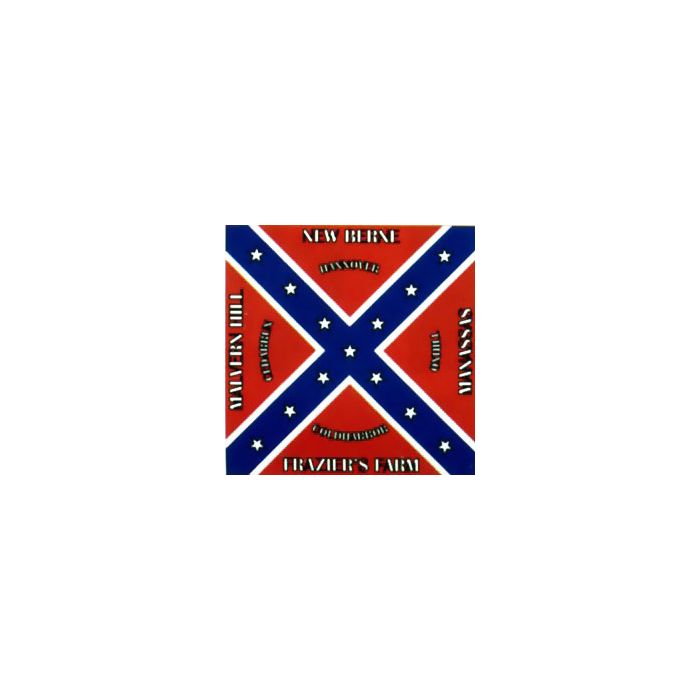 37th North Carolina Flag - 4x4'
