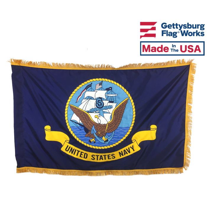 U.S. Navy Applique Flag, 3x5