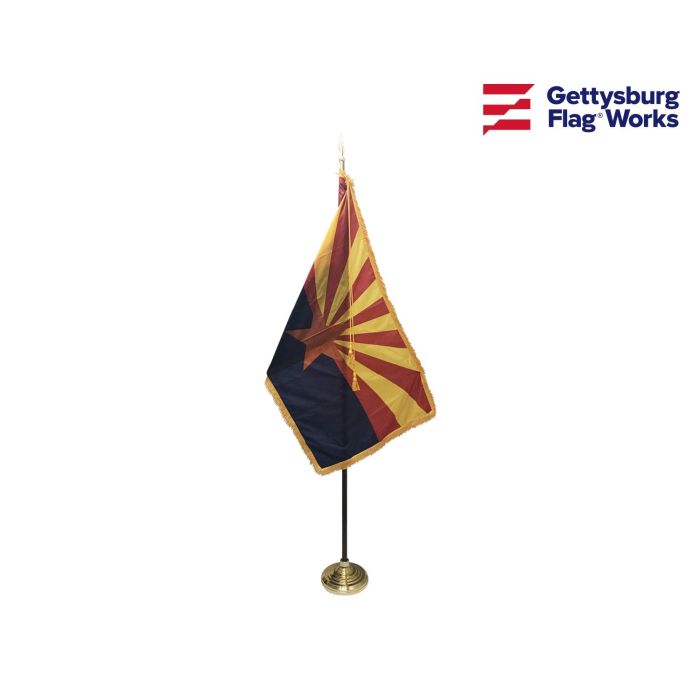 Arizona Indoor Flag Set-3x5