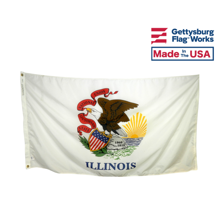 Illinois Flag - Outdoor