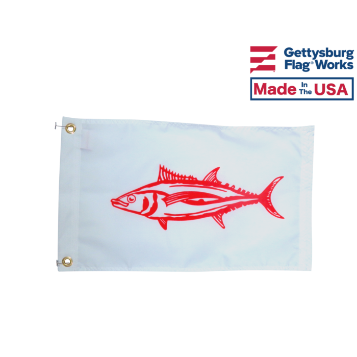 Albacore Fish Boat Flag - 12x18"
