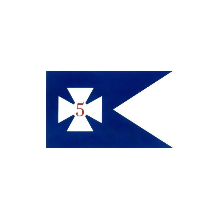 5th Corp HQ Guidon Flag (1864) - 3x5'