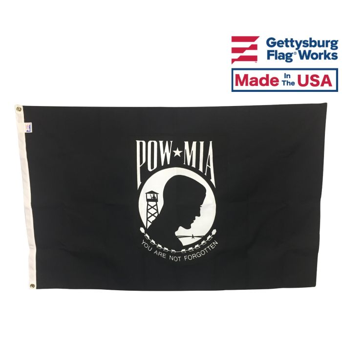 POW/MIA Outdoor Flag-Heavy Duty Polyester