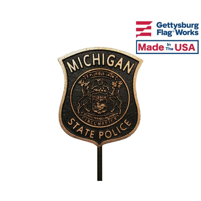 Michigan State Police Grave Marker