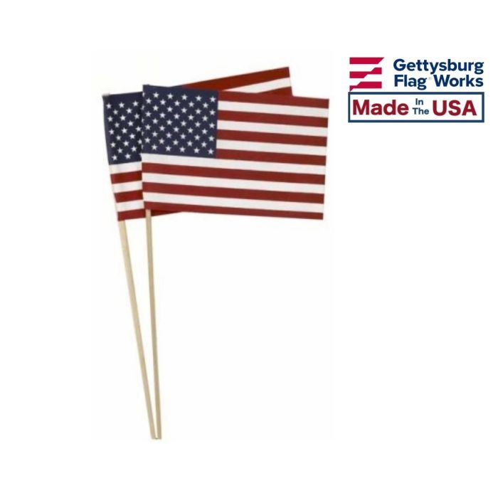 American Stick Flag - 8x12"
